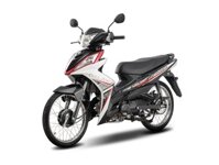Xe máy SYM Galaxy 50CC đen đỏ trắng