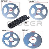 Xe Máy T8F 54T Răng 26 / 29 / 35 / 54MM Bánh Xích Phía Sau Với 136L Dây Xích Bộ Cho Xe Đạp Bỏ Túi 47cc 49cc Xe Máy Mini Moto ATV Quad