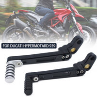 Xe Máy Thay Đổi Bánh Răng Cần Số Bàn Đạp Bên Trái Sang Số Cho Ducati Hypermotard 820 939 SP Hyperstrada 939 821 Phụ Kiện Nhôm CNC