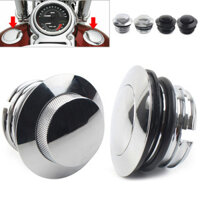 Xe Máy Trái + Phải Ren Xả Bật Lên Nắp Gas Thông Hơi Bình Nhiên Liệu Dành Cho Harley Davidson Road King Softail Dyna
