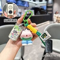 Xe Máy Từ Xa Chìa Khóa Vỏ Fob Vỏ Bảo Vệ Chìa Khóa Cho Xe Yamaha NVX NVX155 XMAX300 QBIX AEROX JAUNS 2018 2019 K2Y3