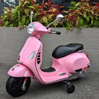 Xe Máy Vespa Q618 Trẻ Em, Xe Máy Điện Cho Bé Mẫu Mới Nhất Với 2 Động Cơ