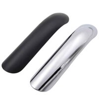 Xe Máy Xả Giảm Thanh Tấm Chắn Nhiệt Chrome Chopper Xe Đạp Ống Xả Bao Bảo Vệ Cho Xe BMW Cafe Racer