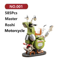 ✨Xe Máy Xe Hơi Dragon Ball Đồ Chơi Lắp Ráp Mô Hình 585Chi Tiết Keep My Specialty Car Lắp Ghép Xếp Hình