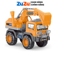 Xe Máy Xúc Cỡ Lớn Cho Bé, Đồ Chơi Xe Máy Múc Máy Xúc Cần Cẩu Siêu To, Quà Tặng Cho Bé Trai Bé Gái