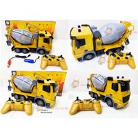 Xe Máy Xúc, xe cẩu, xe trộn bê tông Điều Khiển Từ Xa 4 bánh lái xoay 280° , loại TO