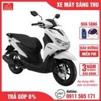 Xe Máy Yamaha Freego Phiên Bản Tiêu Chuẩn Màu Mới - Trắng Đen