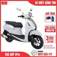 Xe Máy Yamaha Grande Blue Core Hybrid Phiên Bản Cao Cấp Hoàn Toàn Mới - Trắng Đen