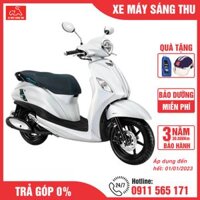 Xe Máy Yamaha Grande Blue Core Hybrid Phiên Bản Giới Hạn - Bạc Trắng