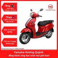 Xe máy Yamaha Grande phiên bản tiêu chuẩn hoàn toàn mới 2023 - Đỏ Đen