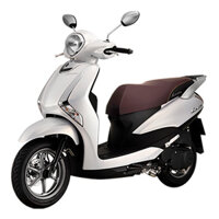 Xe Máy Yamaha Latte - Smart Key Trắng
