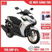 Xe Máy Yamaha NVX Thế Hệ II Màu Mới - Bạc Đen Vàng
