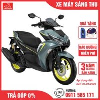Xe Máy Yamaha NVX Thế Hệ II Màu Mới - Xám ánh xanh - Bạc - Đen
