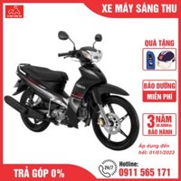 Xe Máy Yamaha Sirius Phiên Bản RC Vành Đúc Màu Mới - Đen Bạc