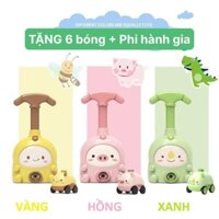 Xe mèo phi hành gia bơm bóng bay