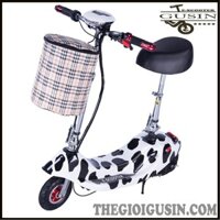 Xe Mini E-scooter Màu Bò Sửa / GuSin Phân Phối Chính Hãng Tp.HCM