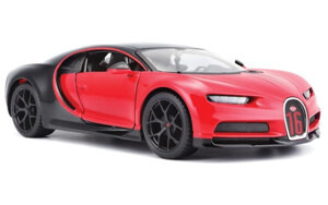 Xe mô hình Bugatti Chiron Blue 1:24 Welly