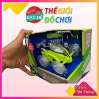 Xe mô hình điều khiển từ xa quay 360 độ mini rotating toy car 360 thế hệ 2 có đèn led_Thế Giới Đồ Chơi Trẻ Em Hạt Dẻ