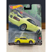 Xe mô hình đồ chơi bánh cao su Hotwheels 1:64 PREMIUM - CAR CULTURE - '95 Toyota Celica GT-Four