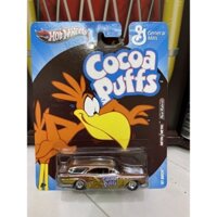 Xe mô hình đồ chơi bánh cao su Hotwheels 1:64 PREMIUM - GENERAL MILLS - '57 Buick