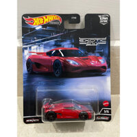 Xe mô hình đồ chơi bánh cao su Hotwheels 1:64 PREMIUM - Koenigsegg Agera R