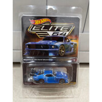 Xe mô hình đồ chơi bánh cao su Hotwheels 1:64 PREMIUM - ELITE 64 - Modified '69 Ford Mustang