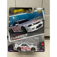 Xe mô hình đồ chơi bánh cao su Hotwheels 1:64 PREMIUM - MODERN CLASSICS - Nissan Skyline GT-R (R32) Pandem