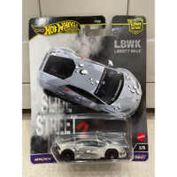Xe mô hình đồ chơi bánh cao su Hotwheels 1:64 PREMIUM - CAR CULTURE - LB-Works Lamborghini Huracan (card như hình)