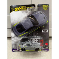 Xe mô hình đồ chơi bánh cao su Hotwheels 1:64 PREMIUM - SLIDE STREET - 2018 Ford Mustang RTR SPEC 5