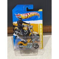 Xe mô hình đồ chơi cơ bản Hotwheels 1:64 - Motor - Harley Davidson Fat Boy