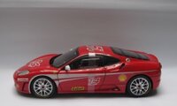 Xe mô hình FERRARI F430 Challenge HOTWHEELS ELITE tỉ lệ 1:18