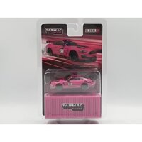 Xe Mô Hình Ford Mustang GT4 Pirelli World Challenge 2018 1:64 Tarmac Works ( Hồng )