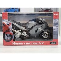 Xe Mô Hình Honda CBR1100XX 1:12 JOYCITY ( Xám Bạc )