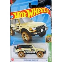 Xe mô hình Hot Wheels 1/64 Toyota Land Cruiser 80 (Desert) (new)