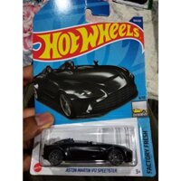 Xe mô hình Hot Wheels 1/64 Aston Martin V12 Speedster (matt black) (new)