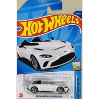 Xe mô hình Hot Wheels 1/64 Aston Martin V12 Speedster White  (new)