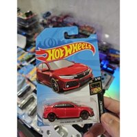 Xe mô hình Hot Wheels 2018 Honda Civic Type R ( Đỏ )