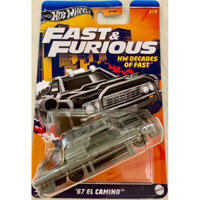 Xe mô hình Hot Wheels Fast & Furious Series '67 El Camino HRW41