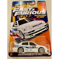Xe mô hình Hot Wheels Fast & Furious Series Volkswagen Jetta MK3 HRW44