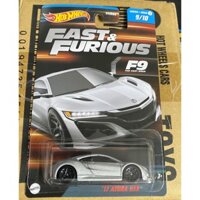 Xe mô hình Hot Wheels Fast & Furious '17 Acura NSX