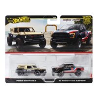 Xe mô hình Hot Wheels Ford Raptor & Bronco Pack 2