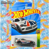Xe mô hình Hot Wheels Loose DODGE VIPER SRT10 ACR - Xám - tỉ lệ 1:64