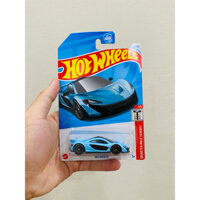 Xe mô hình Hot Wheels McLaren P1 xanh (1:64)
