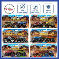 Xe mô hình Hot Wheels Monster Trucks Pack 2 FYJ64.