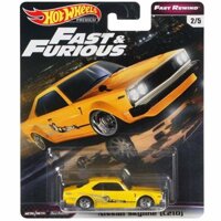 Xe Mô hình Hot Wheels Nissan Skyline (C210) Fast & Furious Premium Fast Rewind