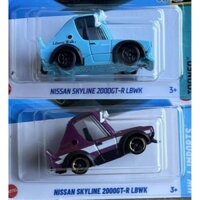 Xe mô hình Hot Wheels Nissan Skyline 2000GT-R LBWK (Tooned)