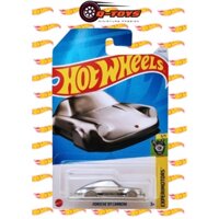 Xe mô hình Hot Wheels Porsche 911 Carerra Móc Khoá (Bạc) tỉ lệ 1:64