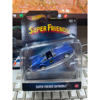 xe mô hình Hot Wheels tỷ lệ 1/50 Super Friends Batmobile