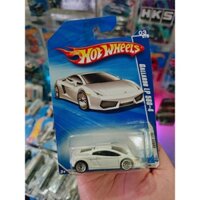 Xe mô hình Hot Wheels Lamborghini Murciélago ( Trắng )