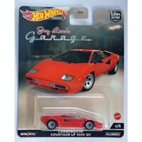 Xe mô hình Hot Wheels Lamborghini countach LP 5000 QV Jay Leno'S garage